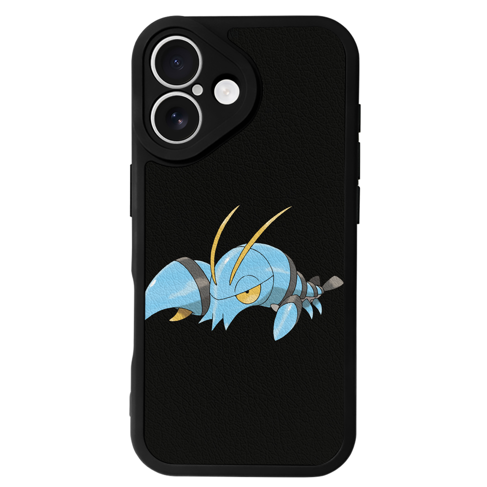 （画像用） ポケットモンスター Pokémon 【iPhone 16シリーズ対応】シリコンスマホケース（レザー調） 材質：シリコン